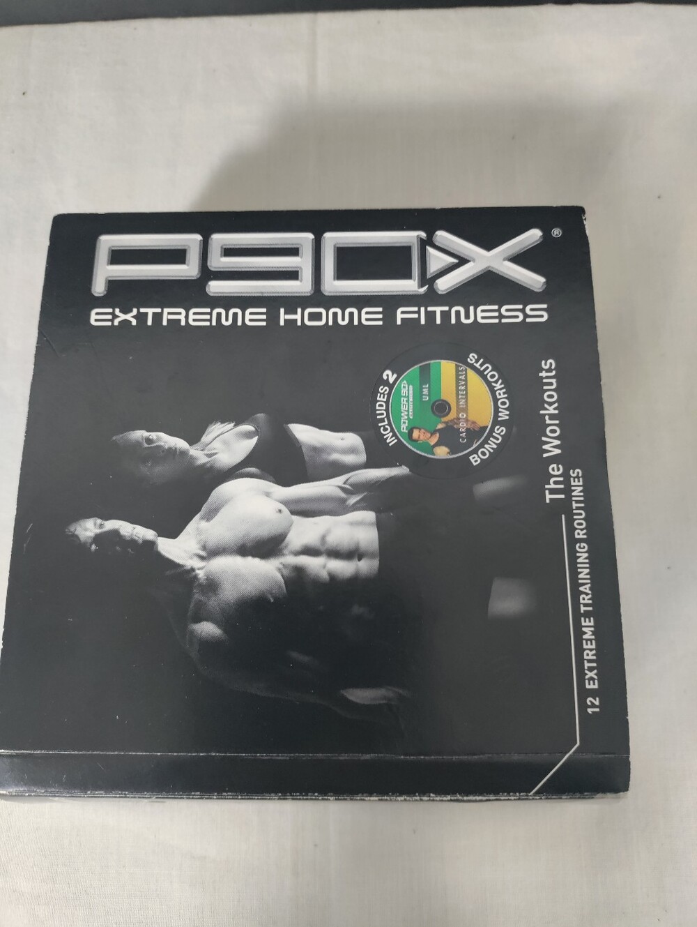 P90X Extreme Intense Home Fitness The Workouts 12 DVD Bonus (Nice)